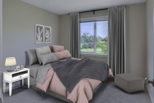 105-300 Marina Drive, Chestermere, AB - Indoor Photo Showing Bedroom