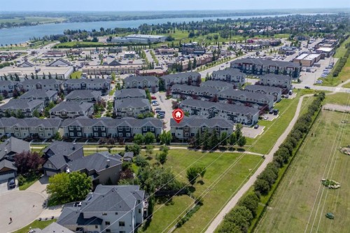 105-300 Marina Drive, Chestermere, AB - Outdoor With Body Of Water With View