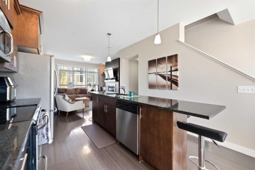126 Skyview Ranch Road Ne, Calgary, AB - Indoor Photo Showing Kitchen With Upgraded Kitchen