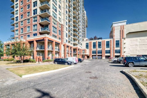 1308-8710 Horton Road Sw, Calgary, AB - Outdoor With Balcony With Facade