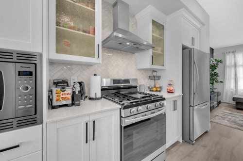 220 Cornerstone Grove Ne, Calgary, AB - Indoor Photo Showing Kitchen
