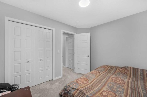 220 Cornerstone Grove Ne, Calgary, AB - Indoor Photo Showing Bedroom