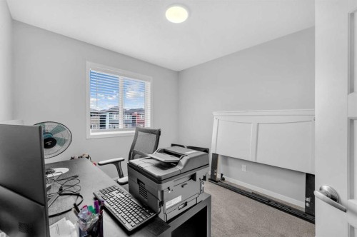 220 Cornerstone Grove Ne, Calgary, AB - Indoor Photo Showing Office