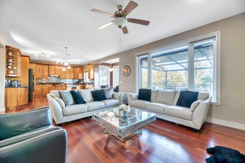 89 Springborough Boulevard Sw, Calgary, AB - Indoor Photo Showing Living Room