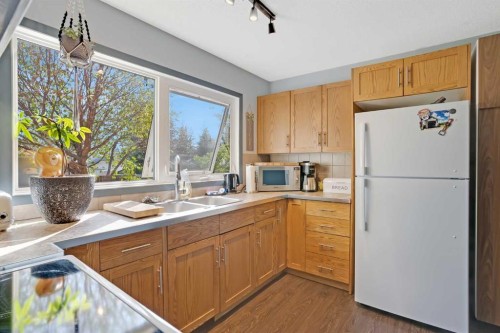 6014 37 Street Sw, Calgary, AB - Indoor Photo Showing Kitchen With Double Sink