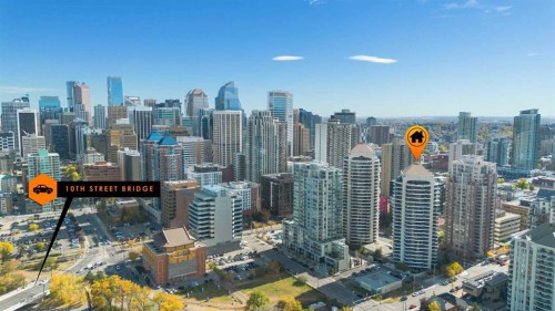 1901-1088 6 Avenue Sw, Calgary, AB - Outdoor With View