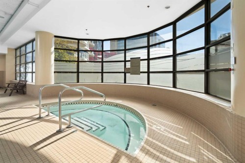 1901-1088 6 Avenue Sw, Calgary, AB - Indoor Photo Showing Other Room With In Ground Pool