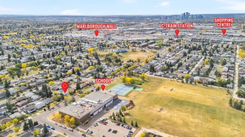 4419 Marlborough Drive Ne, Calgary, AB - Outdoor With View