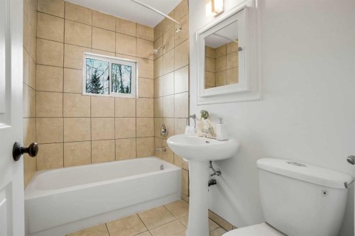 31-29066 Range Road 52, Rural Mountain View County, AB - Indoor Photo Showing Bathroom
