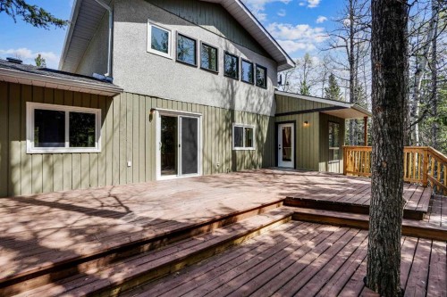 31-29066 Range Road 52, Rural Mountain View County, AB - Outdoor With Deck Patio Veranda With Exterior