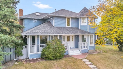 147 Scenic Way Nw, Calgary, AB - Outdoor With Deck Patio Veranda