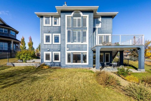 52 Canoe Road Sw, Airdrie, AB - Outdoor With Balcony With Deck Patio Veranda
