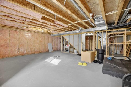332 Sagewood Landing Sw, Airdrie, AB - Indoor Photo Showing Basement