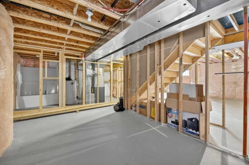332 Sagewood Landing Sw, Airdrie, AB - Indoor Photo Showing Basement