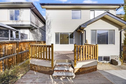 332 Sagewood Landing Sw, Airdrie, AB - Outdoor With Deck Patio Veranda