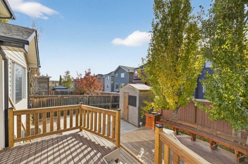 332 Sagewood Landing Sw, Airdrie, AB - Outdoor With Deck Patio Veranda With Exterior