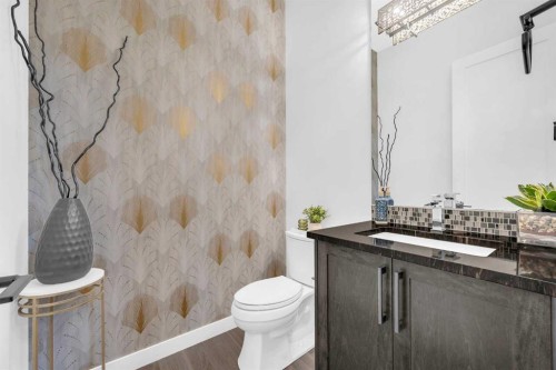 134 Corner Meadows Common Ne, Calgary, AB - Indoor Photo Showing Bathroom