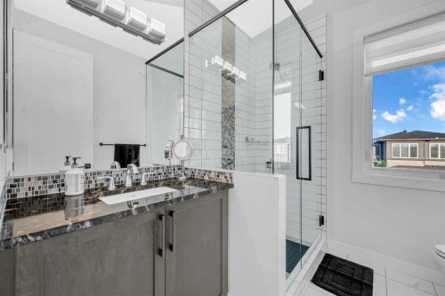 134 Corner Meadows Common Ne, Calgary, AB - Indoor Photo Showing Bathroom