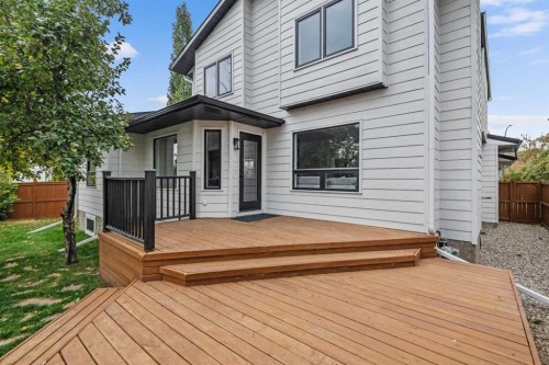 129 Sundown Place Se, Calgary, AB - Outdoor With Deck Patio Veranda