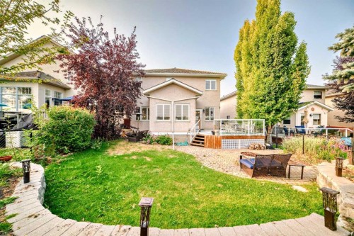 82 Mt Gibraltar Heights Se, Calgary, AB - Outdoor With Deck Patio Veranda