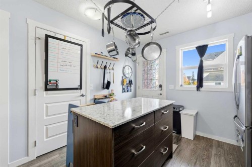 42 Auburn Bay Link Se, Calgary, AB - Indoor Photo Showing Kitchen