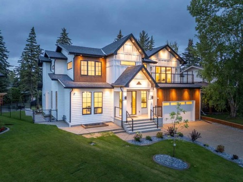 12 Vardana Place Nw, Calgary, AB - Outdoor With Deck Patio Veranda With Facade