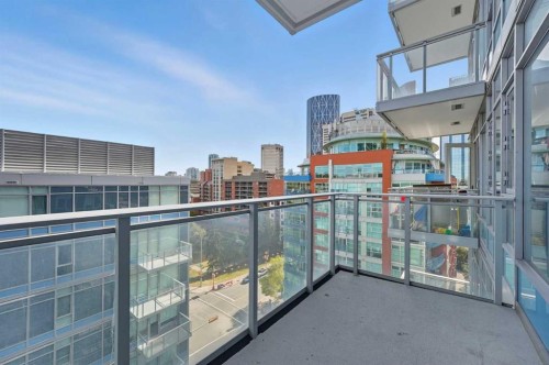 1007-108 Waterfront Court Sw, Calgary, AB - Outdoor With Balcony With Exterior