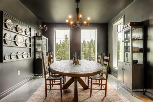 11-29327 Range Road 52, Rural Mountain View County, AB - Indoor Photo Showing Dining Room