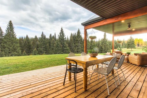 11-29327 Range Road 52, Rural Mountain View County, AB - Outdoor With Deck Patio Veranda With Exterior