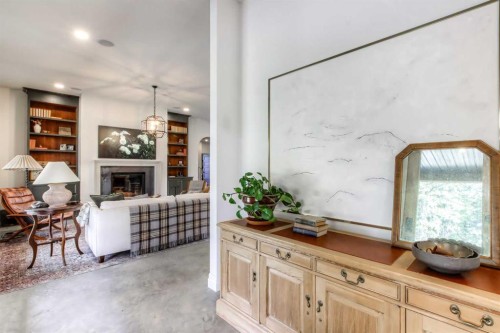 11-29327 Range Road 52, Rural Mountain View County, AB - Indoor With Fireplace