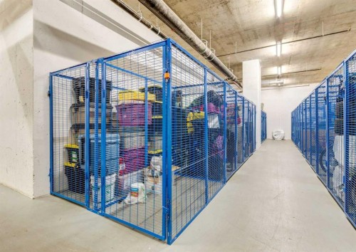 1801-77 Spruce Place Sw, Calgary, AB - Indoor With Storage
