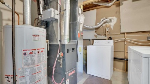 40 Saddlefield Road Ne, Calgary, AB - Indoor Photo Showing Basement