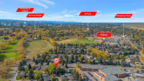 3224 Carol Drive Nw, Calgary, AB - Outdoor With View