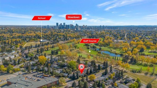 3224 Carol Drive Nw, Calgary, AB - Outdoor With View