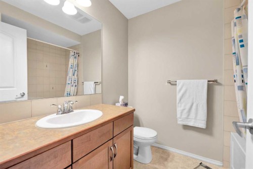 14 Windstone Lane Sw, Airdrie, AB - Indoor Photo Showing Bathroom