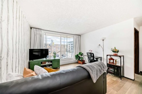 305-635 57 Avenue Sw, Calgary, AB - Indoor Photo Showing Living Room