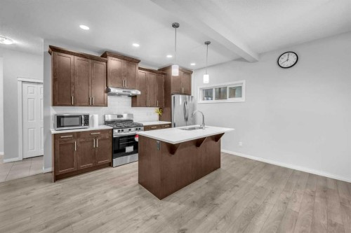 96 Savanna Lane Ne, Calgary, AB - Indoor Photo Showing Kitchen