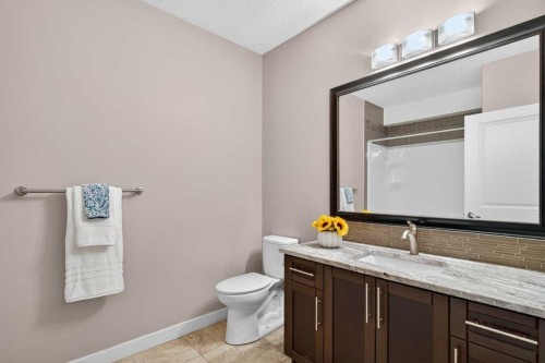 145 Sage Meadows Circle Nw, Calgary, AB - Indoor Photo Showing Bathroom