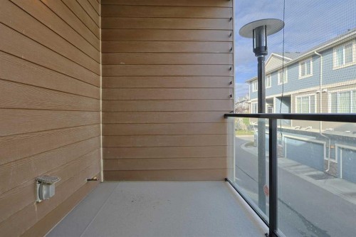 185 Panatella Square Nw, Calgary, AB - Outdoor With Balcony With Exterior