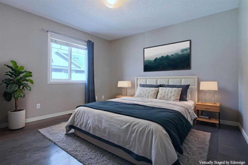 185 Panatella Square Nw, Calgary, AB - Indoor Photo Showing Bedroom