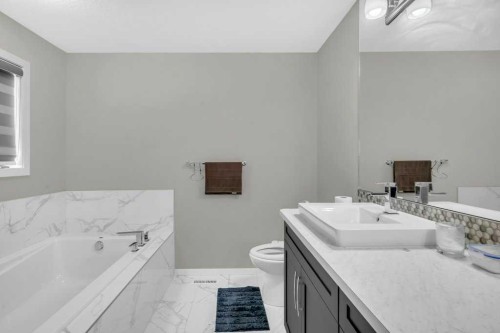 749 Windrow Manor Sw, Airdrie, AB - Indoor Photo Showing Bathroom