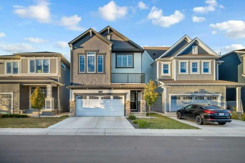 749 Windrow Manor Sw, Airdrie, AB - Outdoor With Facade