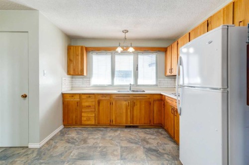 244 Maple Court Crescent Se, Calgary, AB - Indoor Photo Showing Kitchen With Double Sink