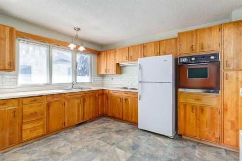 244 Maple Court Crescent Se, Calgary, AB - Indoor Photo Showing Kitchen With Double Sink