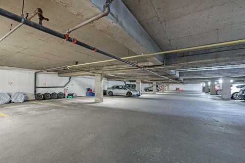 204-3606 Erlton Court Sw, Calgary, AB - Indoor Photo Showing Garage