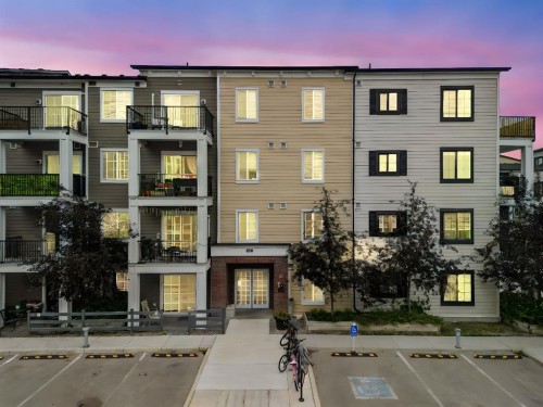 3308-215 Legacy Boulevard Se, Calgary, AB - Outdoor With Balcony With Facade