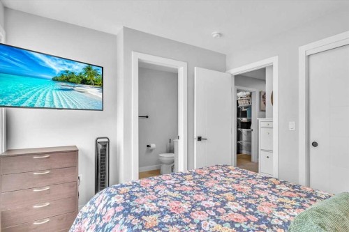 203 Evanscrest Square Nw, Calgary, AB - Indoor Photo Showing Bedroom