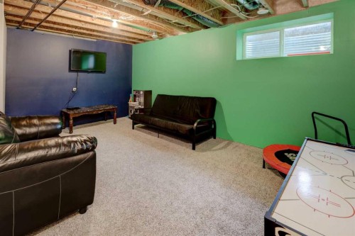 468 Hillcrest Circle Sw, Airdrie, AB - Indoor Photo Showing Basement