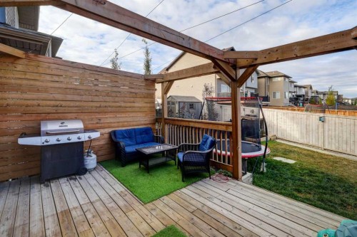 468 Hillcrest Circle Sw, Airdrie, AB - Outdoor With Deck Patio Veranda With Exterior