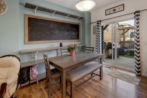 468 Hillcrest Circle Sw, Airdrie, AB - Indoor Photo Showing Dining Room